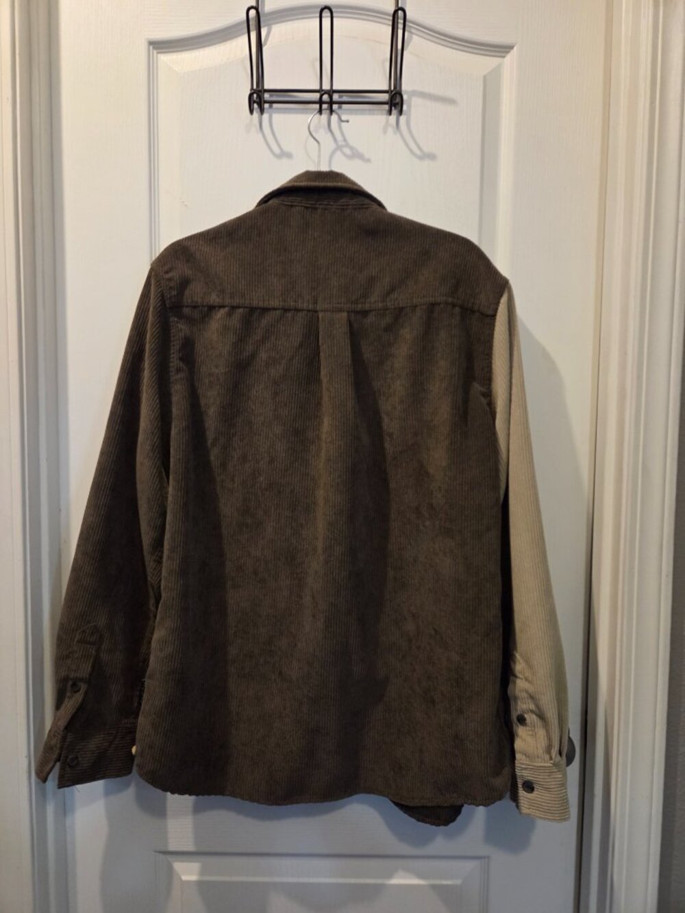 Brooklyn Cloth Mfg Brown Fine Wale Corduroy Shirt Large - Picture 4 of 8